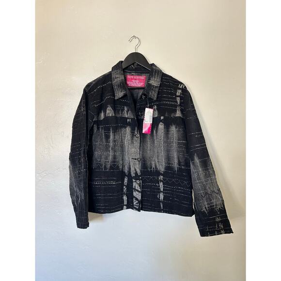 Vintage Rustic Denim Jacket - Picture 2 of 4